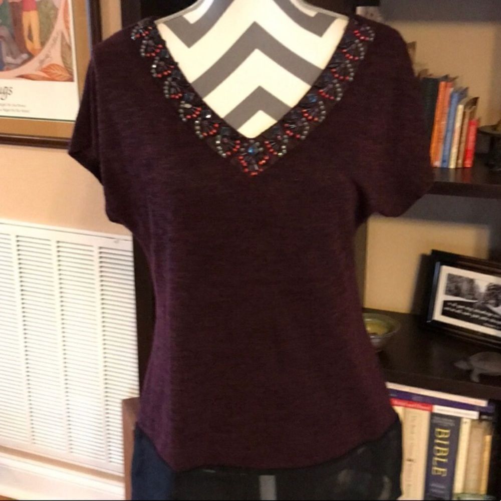 PerSeption Concepts Medium Top with Bling - Picture 2 of 8